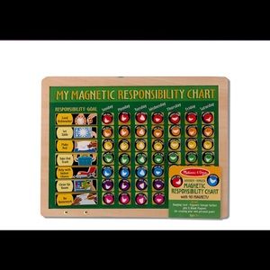 Melissa & Doug magnetic responsibility chart
